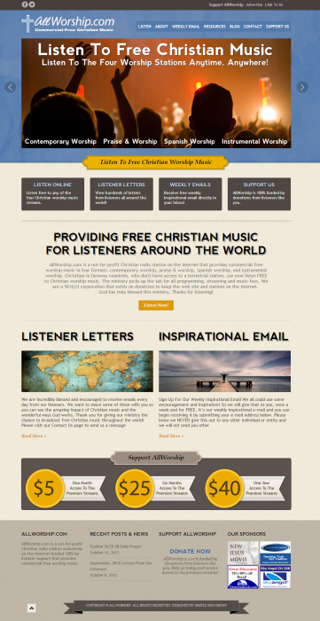 allworship-non-profit-web-design